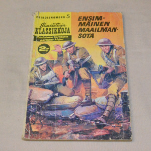 Kuvitettuja klassikkoja Erikoisnumero 5 Ensimmäinen maailmansota